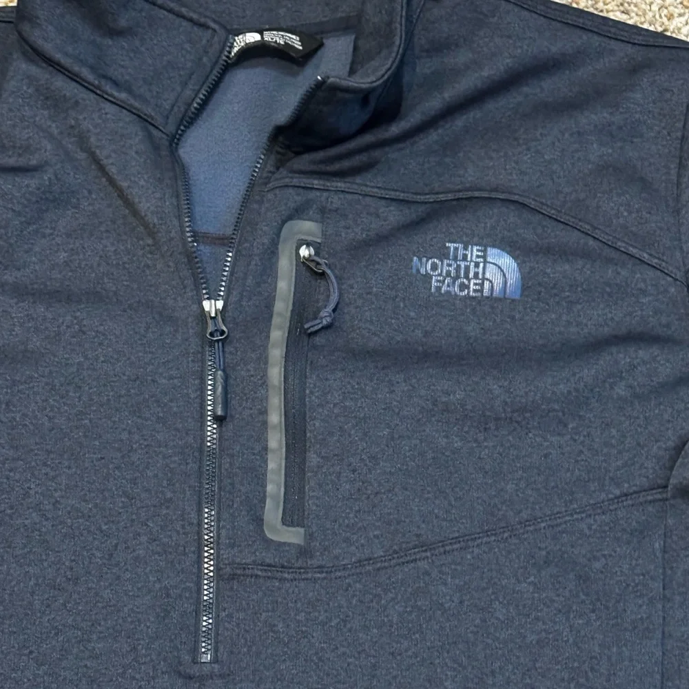 The North Face Canyonlands 1/2 Zip Half Zip Pullover Jacket Men's XL Navy Blue